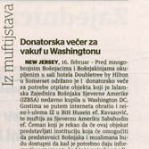 Donatorksa večer za vakuf u Washingtonu