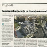 Ramazanska sjećanja na džamiju Arnaudiju