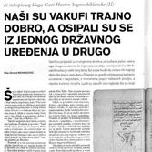 Naši su Vakufi trajno dobro, a osipali su se iz jednog državnog uređenja u drugo